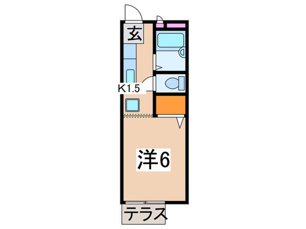 エスポワ－ル宮前平の物件間取画像